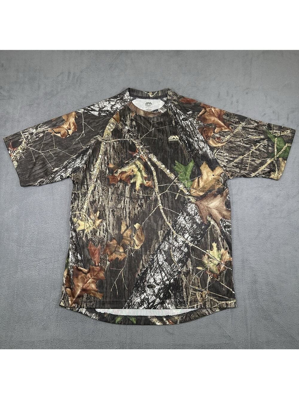 Medalist Mossy Oak Break-Up Camo T Shirt Women’s XL Hunting Outdoors